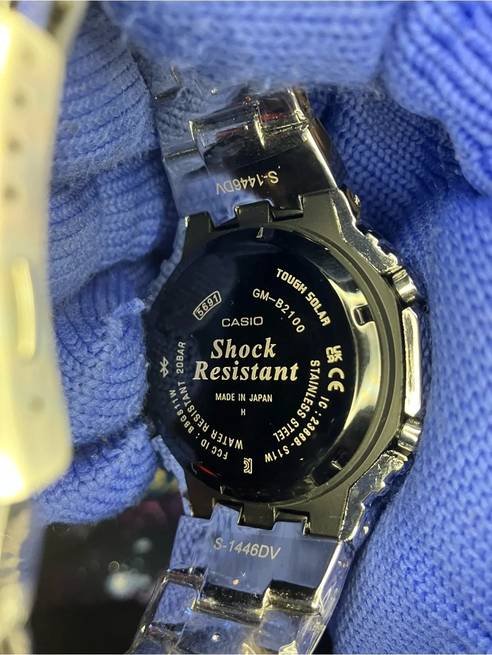 Custom G Shock Silver and Teal Dial style colorway